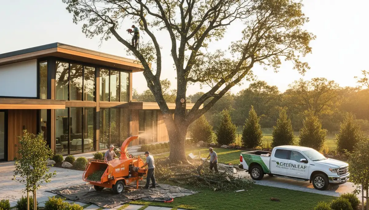 Professional landscaping and tree removal in Fort Lauderdale FL with tropical yard maintenance experts
