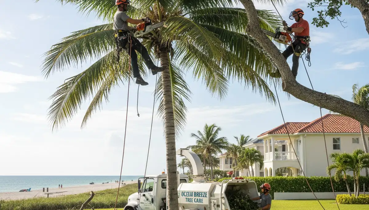 Professional tree removal service in Fort Lauderdale FL by certified arborists