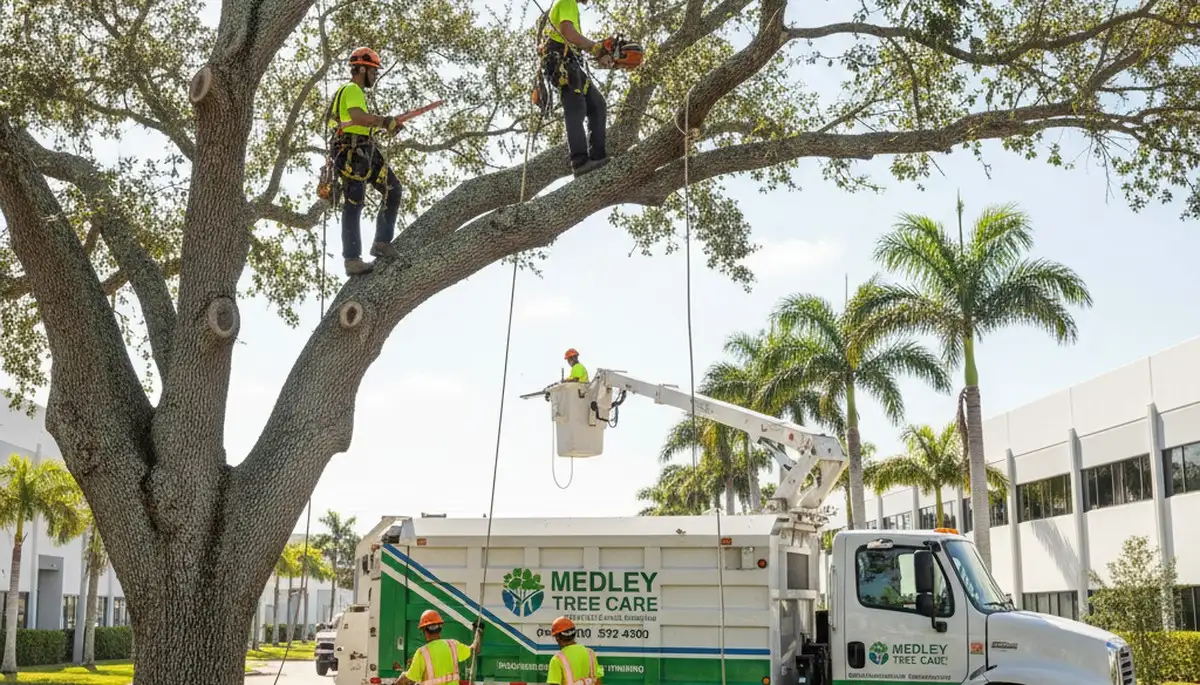 Professional tree removal service in Fort Lauderdale FL improving safety and curb appeal