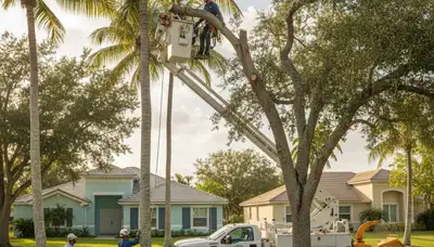 Professional tree removal service in Fort Lauderdale FL by certified arborists
